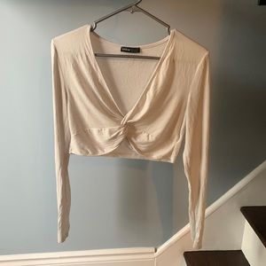Long Sleeve Crop-top
